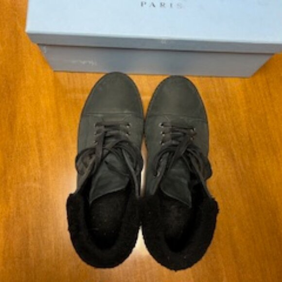 Lanvin Navy Chukka Boots main image 9